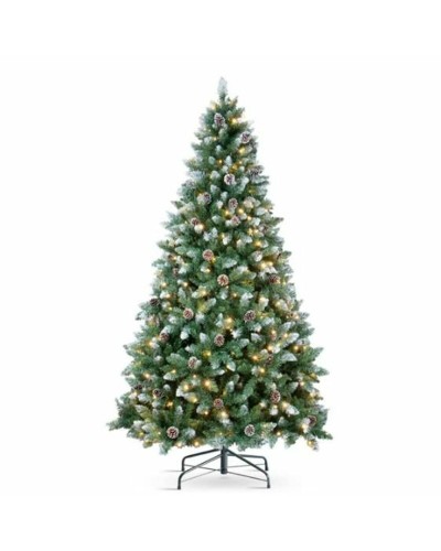 Kerstboom DKD Home Decor Groen Metaal Polyethyleen 80 x 80 x 150 cm 1 x 1 x 150 cm