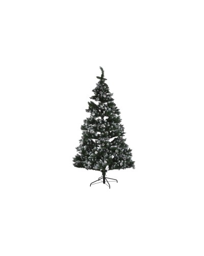 DKD Home Decor Albero di Natale LED Verde 130 x 130 x 218 cm