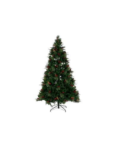 Kerstboom DKD Home Decor Rood Groen Polyethyleen 140 x 140 x 210 cm