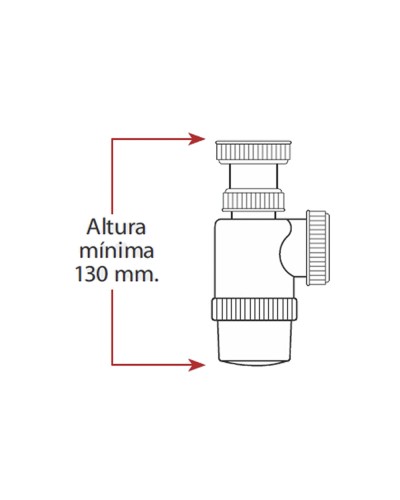 Mirtak PVC Sink Trap | Anti-drip | Modern Design
