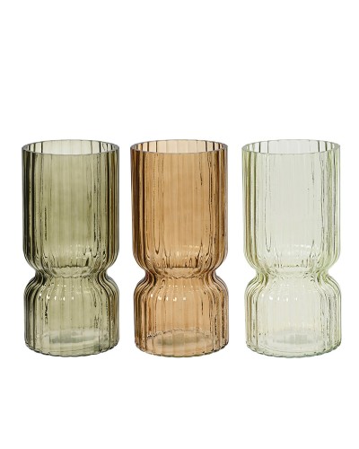 Lifetime Vase, Ø 11 cm x H 23 cm, Elegant und langlebig für Innendekoration
