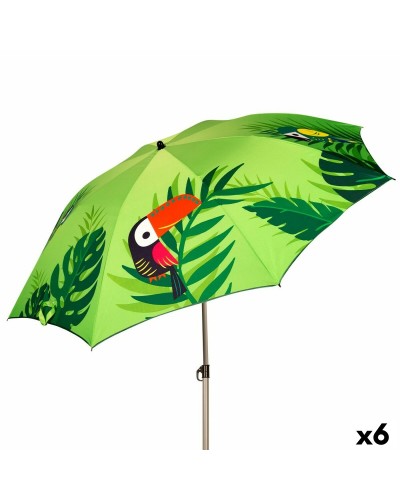 Parasol Aktive 2 m x 2,1 m, protection solaire UPF 50+, 6 unités
