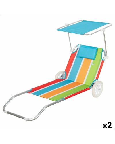 Aktive Beach Bed - 2 Pack - Ideal for Sunbathing

