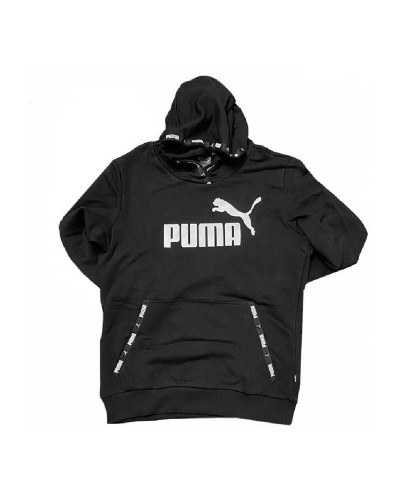 Tröja utan huva Herr Puma Power Svart