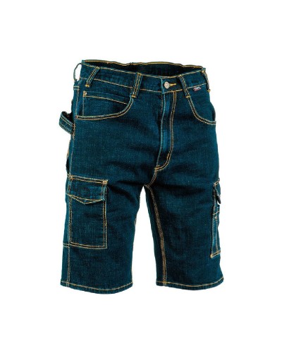 Cofra Manacor Pantaloncini Lavoro Blu Marino - Cotone Resistente, Multi Tasche
