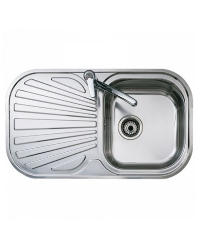 Fregadero Teka 1 Seno con Escurridor Acero Inoxidable Encastre Cocina
