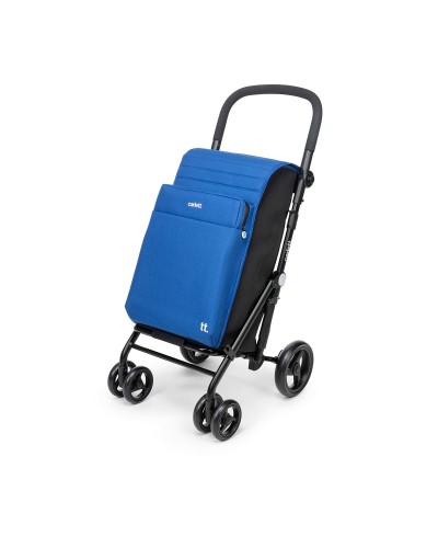 Carrito verdulero Carlett: Espacioso y resistente para un transporte fácil.

