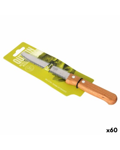 Quttin Cuchillo de Mesa, 10,5 cm, Mango de Madera de 21 cm, Paquete de 60
