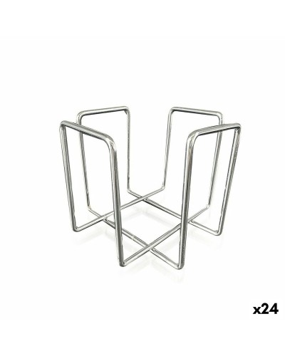 Servetthållare Quttin 11,8 x 11,8 x 9,5 cm (24 antal) Kromad