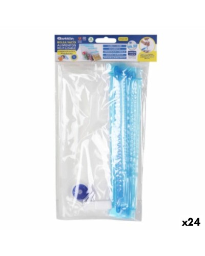 Bolsas Reutilizables Quttin para Alimentos, 6 Unidades, 21x22 cm, con Válvula Termoiónica
