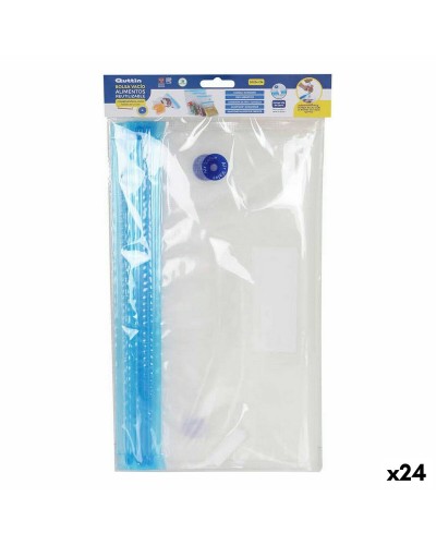 Quttin Reusable Valve Bags | 30x34 cm | 4 Pieces for Food Storage
