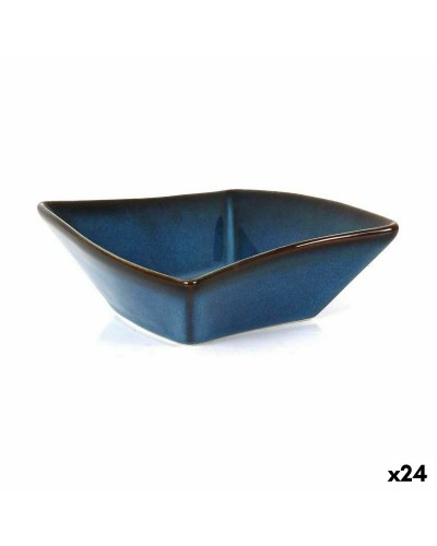 Cuencos desechables Pica-pica La Mediterránea, Azul, 12 x 11,7 x 4,3 cm (24 uds)
