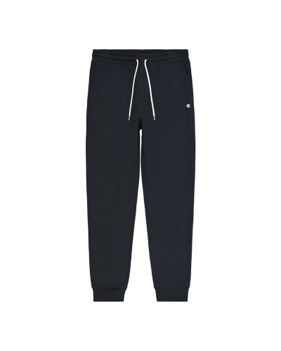 Pantalone Lungo Sportivo Champion Rib Cuff Logo Blu scuro Uomo