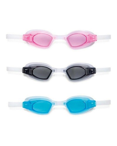 Intex Free Style Sport Schwimmbrille für Kinder/Jugendliche 3-14 Jahre - Antibeschlaggläser
