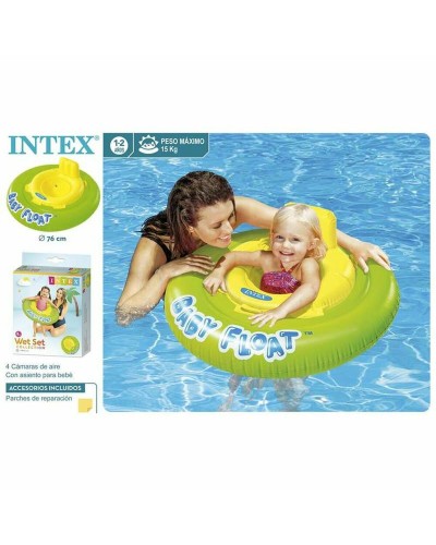 Intex Flotador Hinchable Naranja 76cm - Diversión en Piscina & Mar
