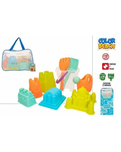 Colorbaby Set Gioco Spiaggia Ø18cm - Secchiello, Paletta & Formine
