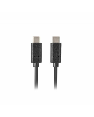 Lanberg Cavo USB-C a USB-C 3.1 Gen2, 100W Ricarica Rapida, 0.5m Nero 
