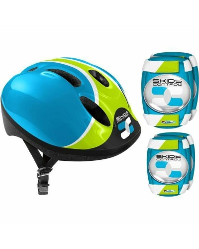 Blue Protection Kit: Helmet, Knee Pads, and Elbow Pads - Child/Kid

