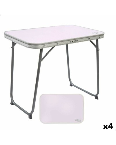 Aktive Folding Table 60x50x40cm - Set of 4 Units - Camping/Picnic
