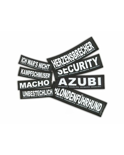 Harness tags Julius K9 GIFTZWERG S White Black