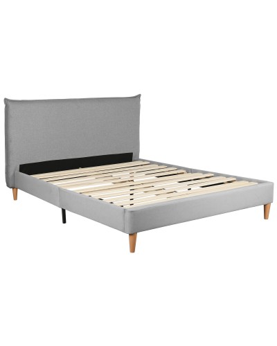 Bed Home ESPRIT Light grey 177 X 219 X 108 CM