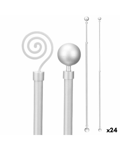 Stang voor Gordijnen Gift Decor Uitschuifbaar 160-320 cm (24 Stuks)