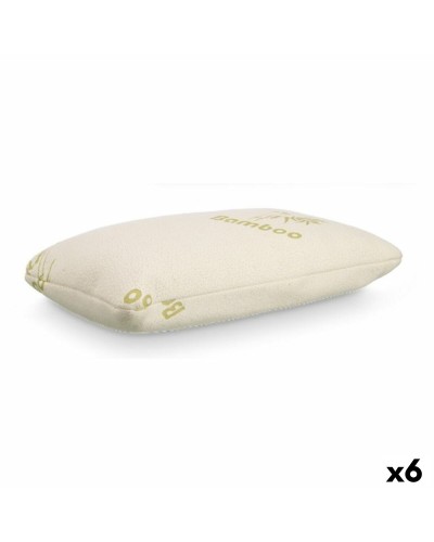 Oreiller en Viscoélastique Gift Decor Blanc 70 x 15 x 40 cm (6 Unités)