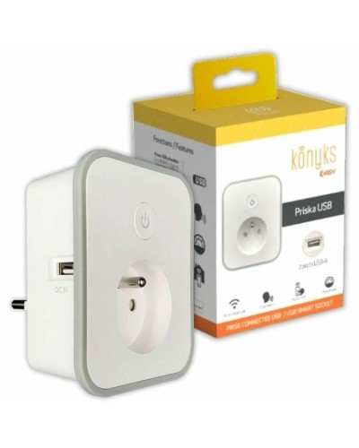 Kontakt med förbrukningsmätare Konyks Priska Bluetooth Wi-Fi 16 A