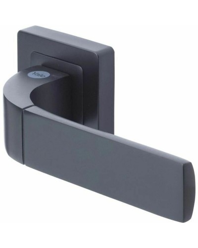 Poignée de porte Yale YPP7-B-PC Bologna Noir Aluminium