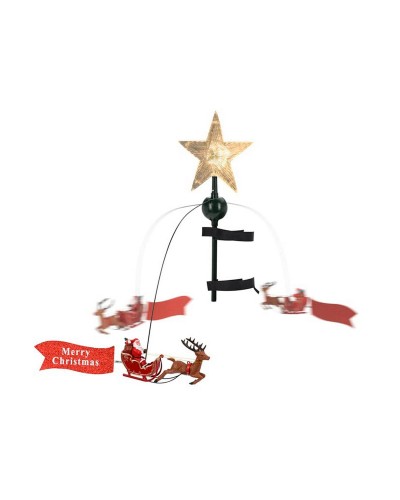 Estrella de Navidad Dorado Polipropileno 22 X 8 X 51 CM