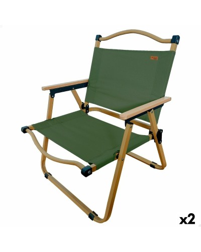 Aktive Klappstühle Camping - 2er Set - Leicht und tragbar
