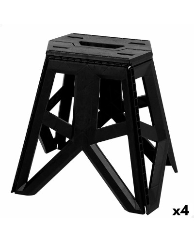 Aktive Tabouret Pliant Set 4 Unités - 41x39x33cm - Gain de Place

