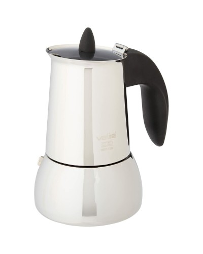 Italiensk Kaffepanna Valira ISABELLA 4T Stål Rostfritt stål 4 Csészék