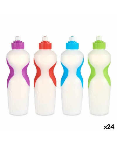 Water bottle Leknes Polyethylene 700 ml (24 Units)