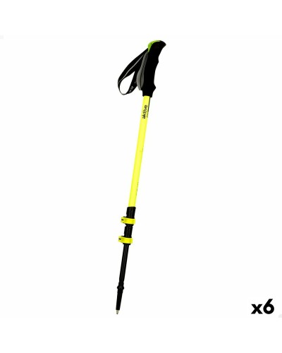 Aktive Trekkingstöcke Aluminium Verstellbar 135cm - 6er Set

