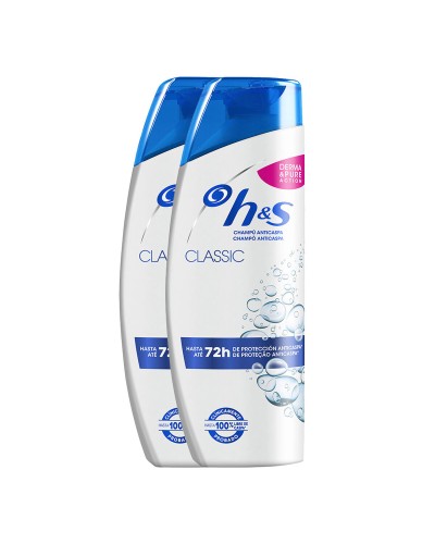 Shampoo H&S Classic Pack 2 Stuks (255 ml)