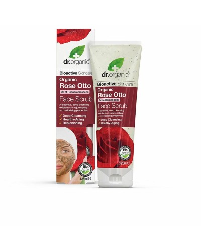 Gezichtscrème Dr.Organic Rosa de Damasco (125 ml)