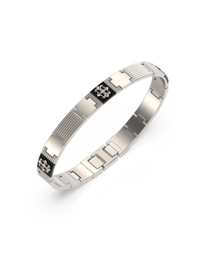 Armband Heren Guess JUMB05065JWSTBKT-U Zilverkleurig