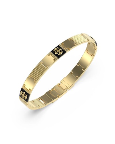 Miesten rannekorut Guess JUMB05065JWYGBKT-U Kullattu