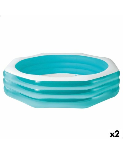 Intex Aufblasbarer Familienpool 254x56x254 cm - 2er Set
