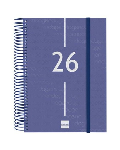 Agenda Finocam Bleu A5 15,5 x 21,2 cm