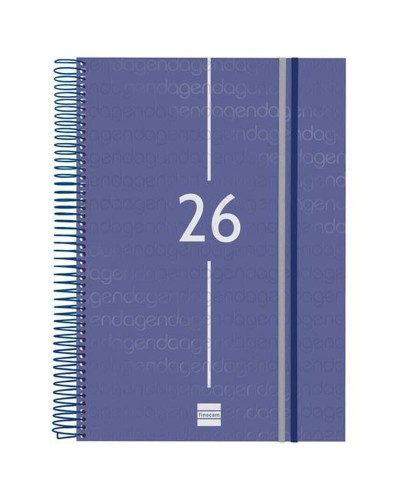 Agenda Finocam Blauw A4 21 x 29,7 cm
