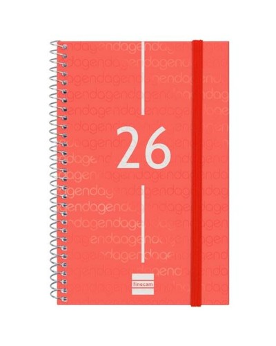 Agenda Finocam Rood 11,7 x 18,1 cm