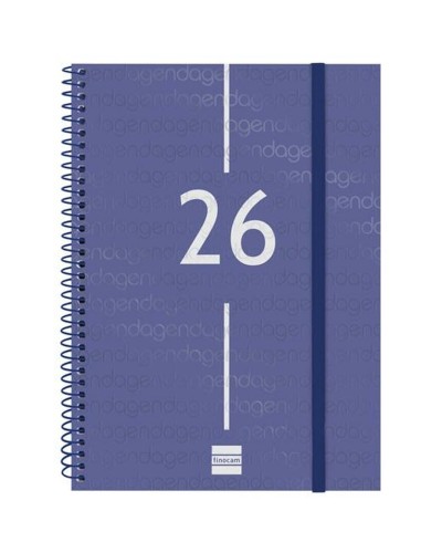 Diary Finocam Blue A5 15,5 x 21,2 cm