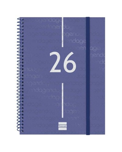 Diary Finocam Blue A5 15,5 x 21,2 cm