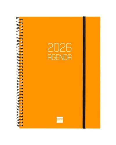 Diary Finocam Orange A5 15,5 x 21,2 cm