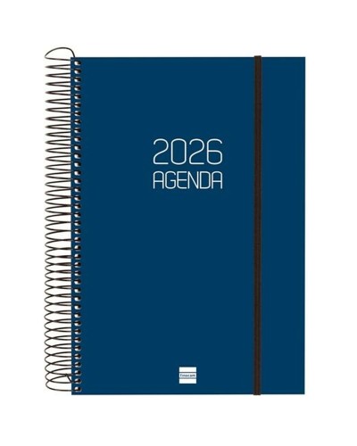 Agenda Finocam Bleu 16,5 x 24,2 cm
