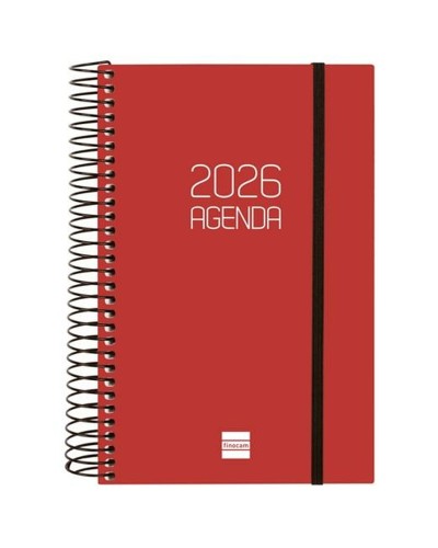 Agenda Finocam Bordeaux 11,7 x 18,1 cm