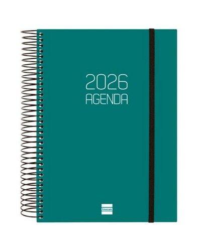 Agenda Finocam Groen A5 15,5 x 21,2 cm