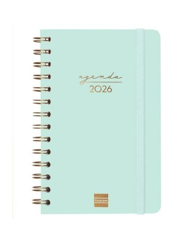 Diary Finocam Mint 11,7 x 18,1 cm